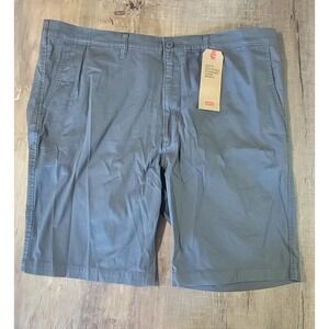 Levi's‎ XX Chino Standard Taper Stretch Above Knee Shorts Mens 42 Blue Gray